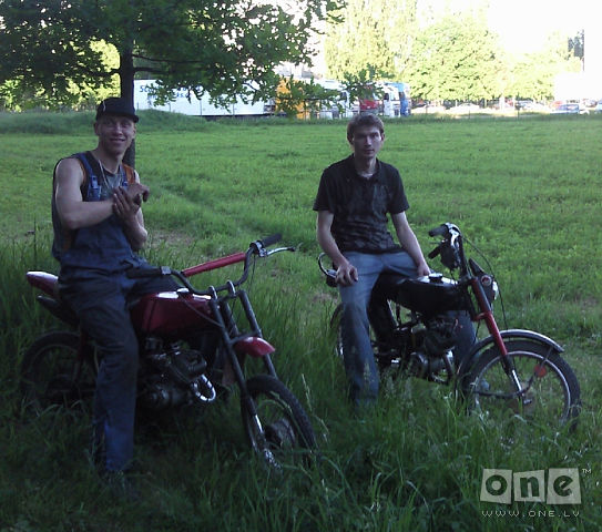 Я с другом на модах в 2011 году летом