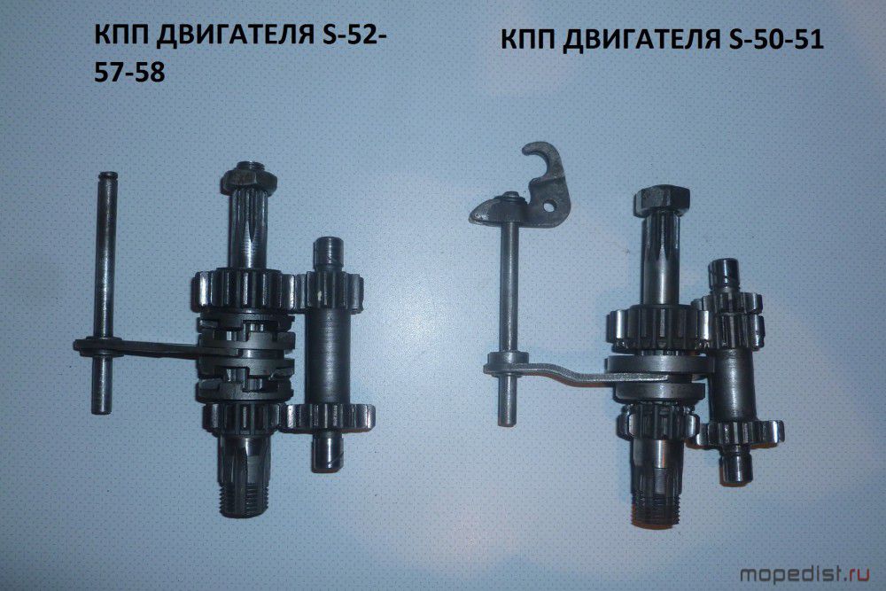 Сравнение коробок Ш-58 и Ш-51